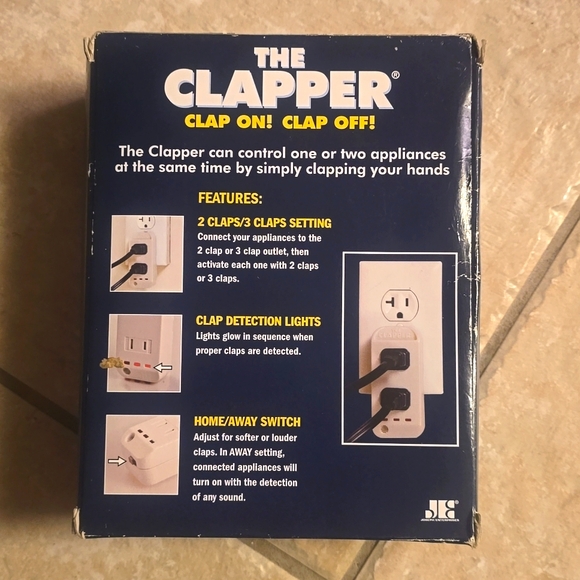 Turn on/ off the holiday magic with The Clapper sound activated device 👏👏 - Picture 3 of 3